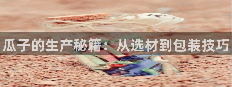 瓜子的生产秘籍：从选材到包装技巧